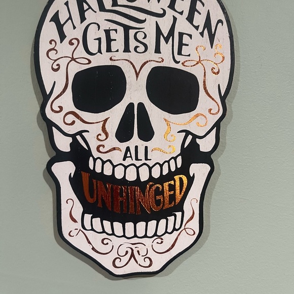 None Other - ⭐️ ⭐️ ✨ Free with purchase Halloween Skull Wall Art